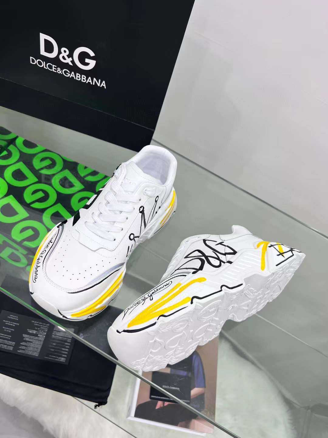Men Women D*G Top Sneakers