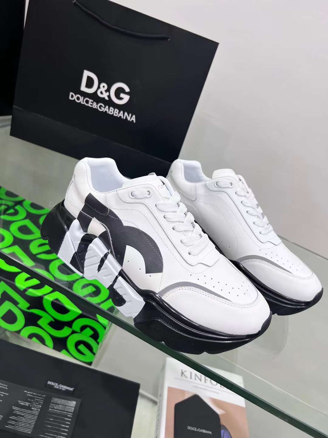Men Women D*G Top Sneakers