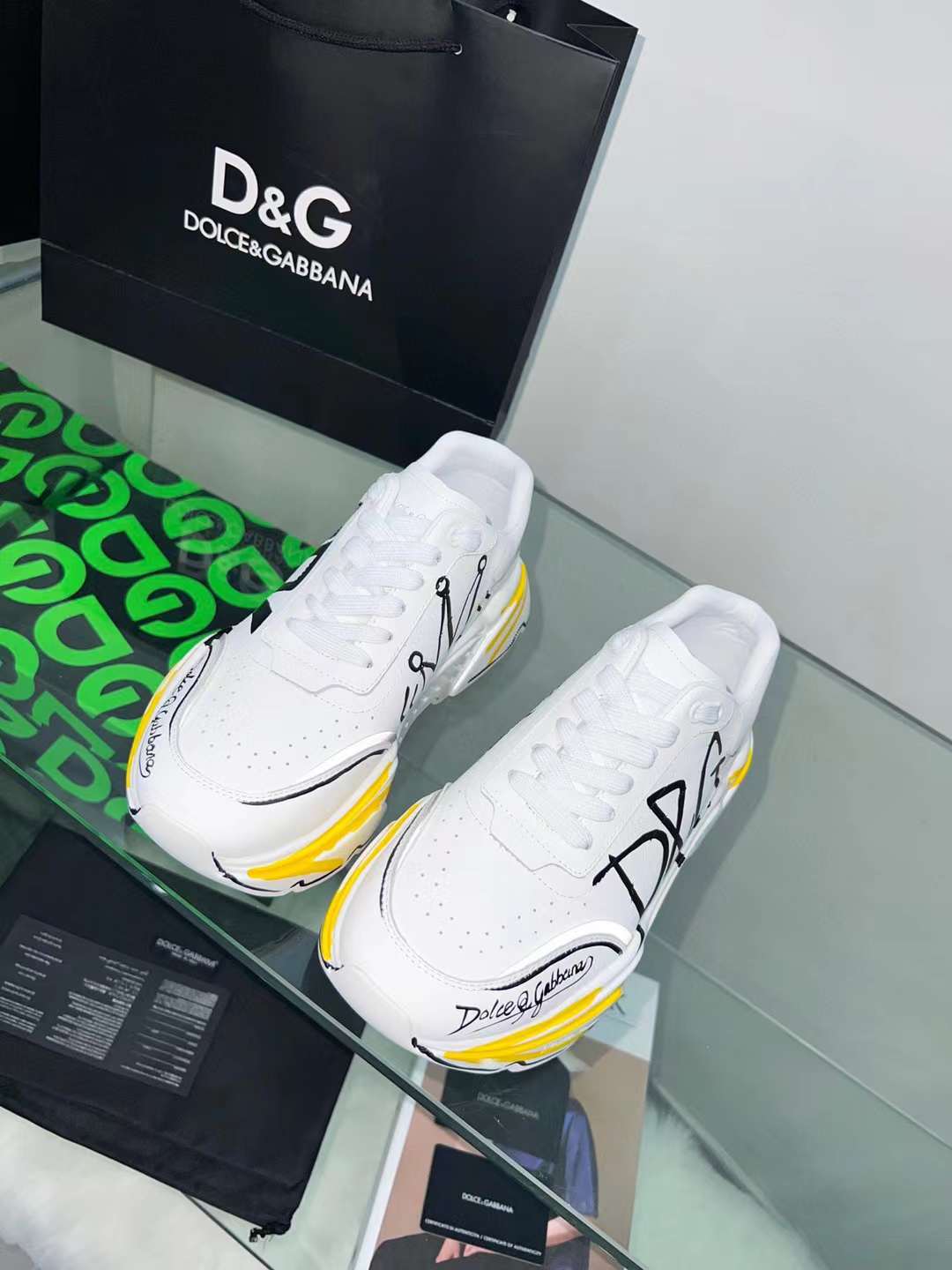 Men Women D*G Top Sneakers
