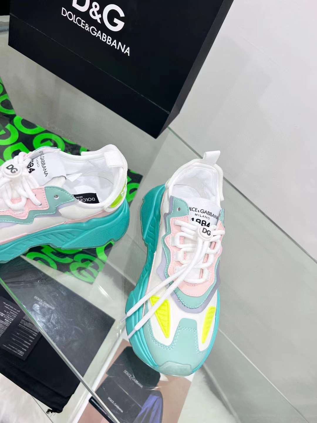 Men Women D*G Top Sneakers