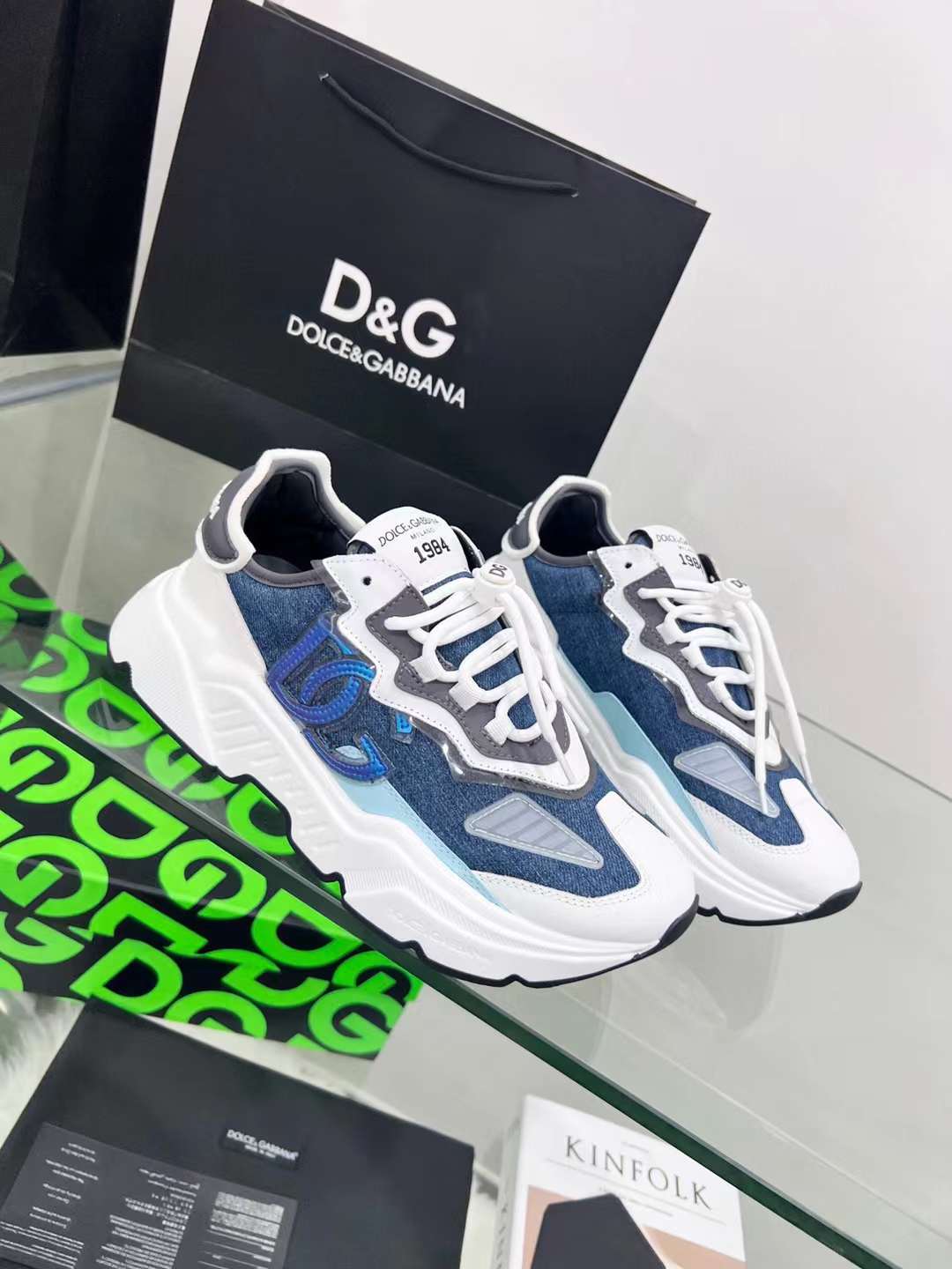 Men Women D*G Top Sneakers