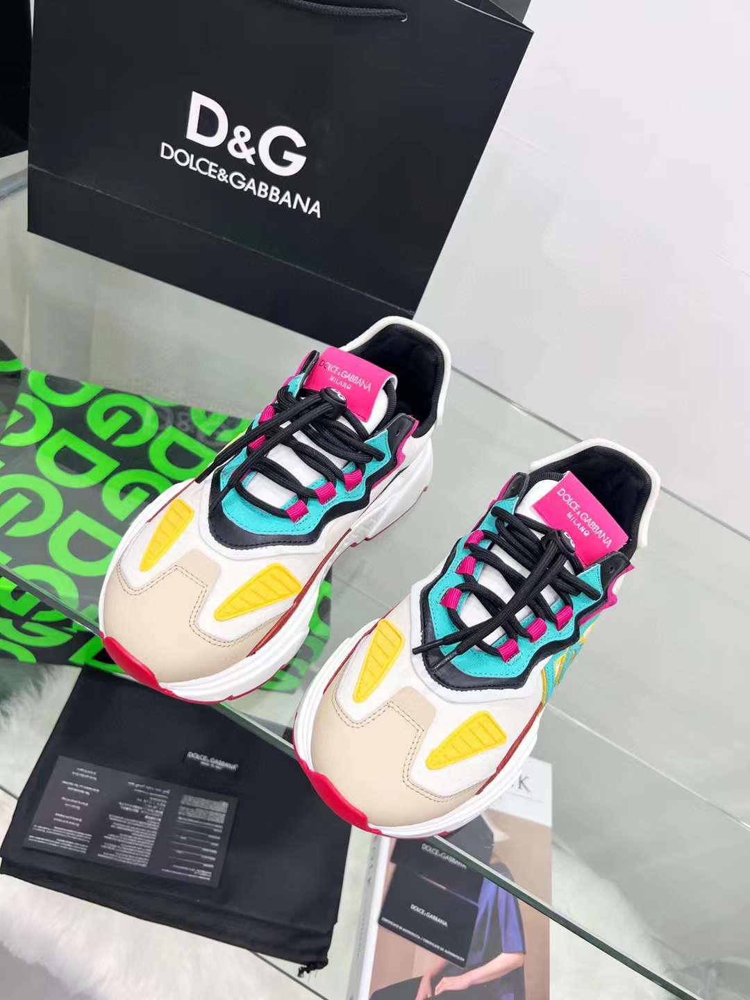 Men Women D*G Top Sneakers