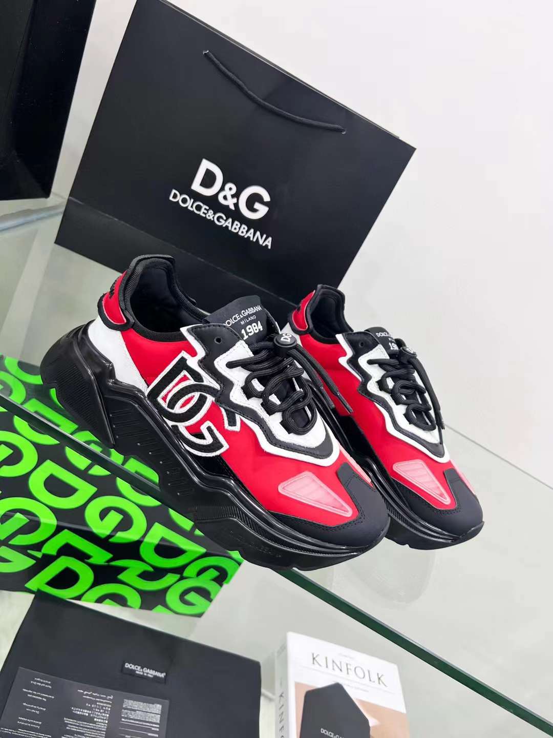 Men Women D*G Top Sneakers