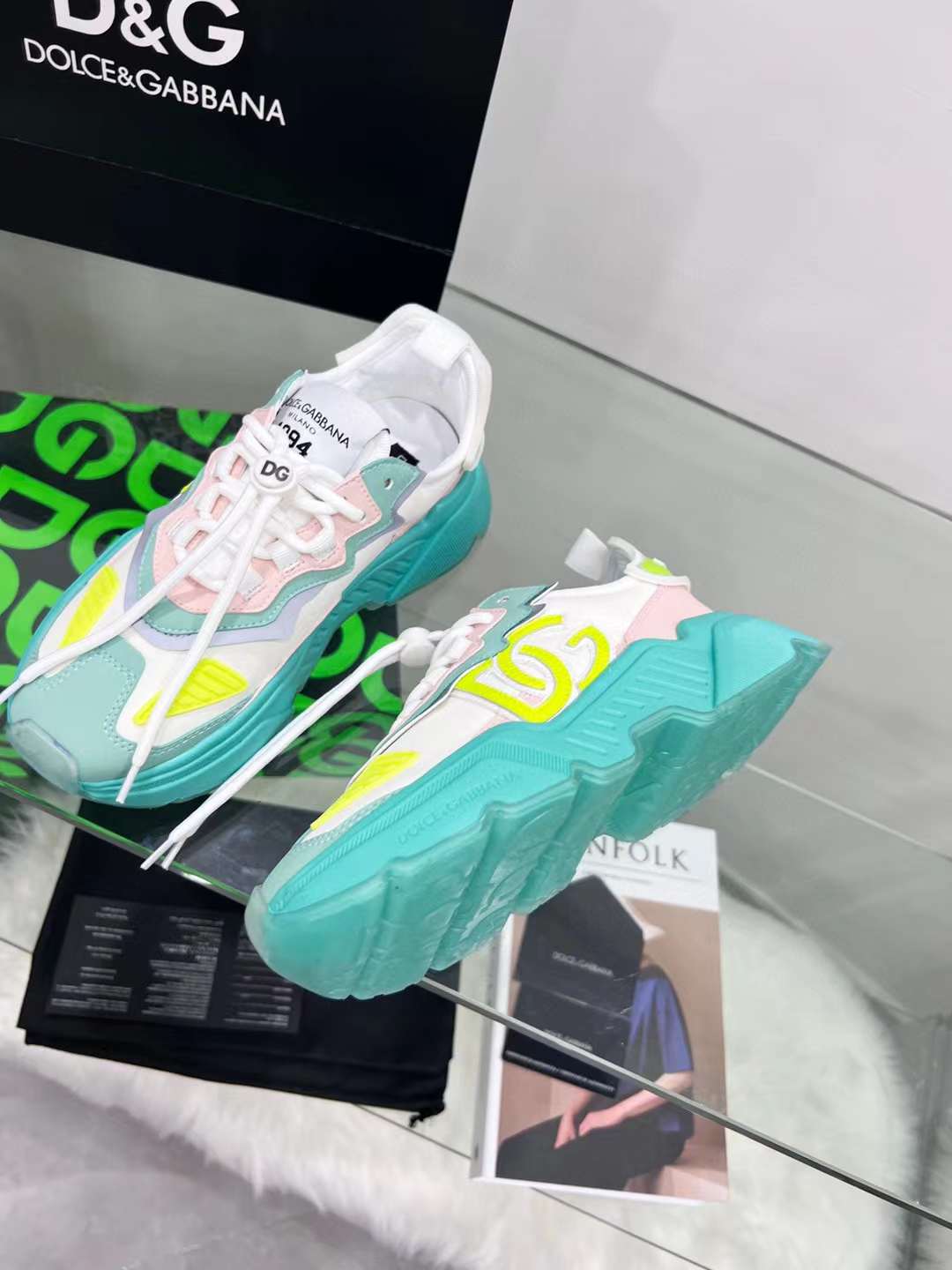 Men Women D*G Top Sneakers