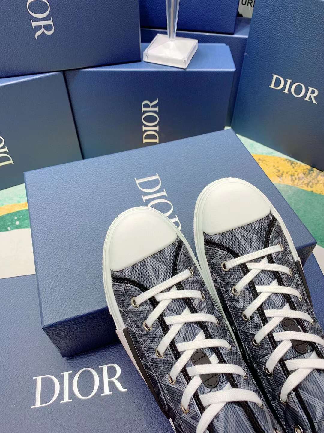 Men Women D*ior Top Sneakers ()