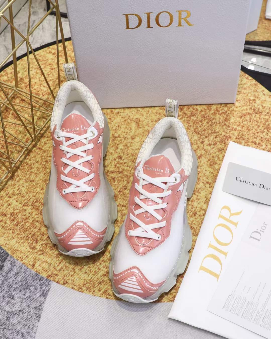 Men Women D*ior Top Sneakers ()