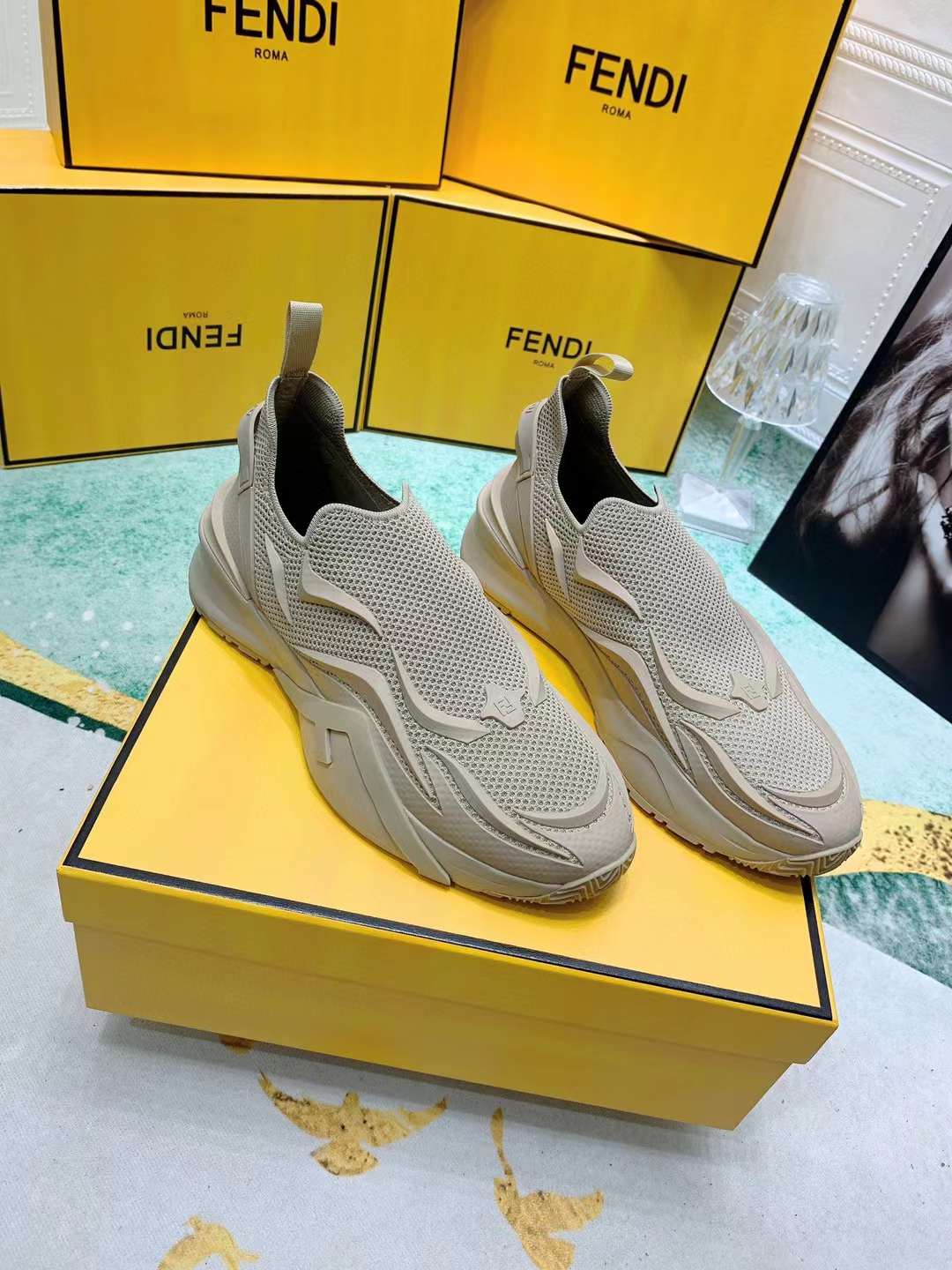 Copy Men Women F*endi Top Sneaker ( )