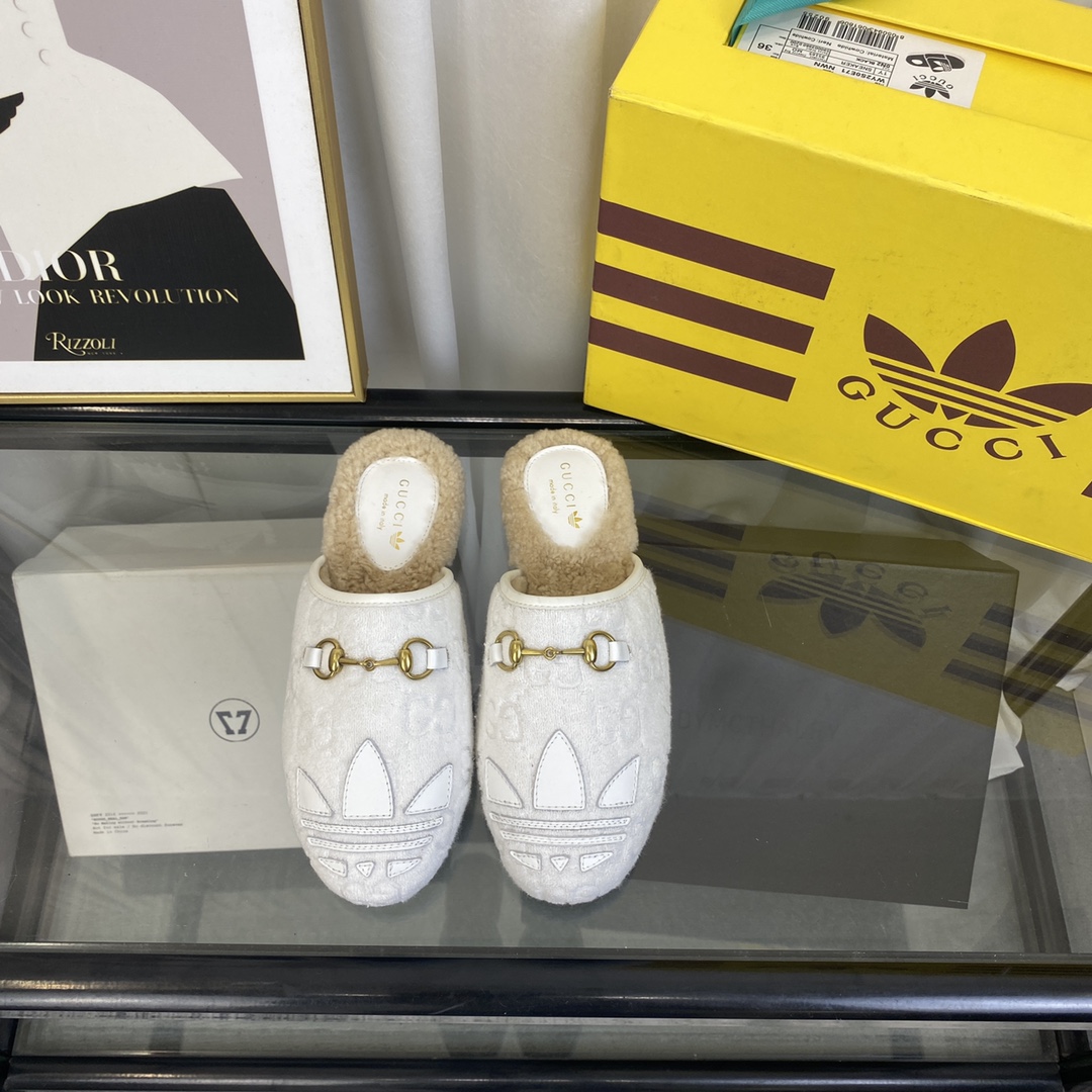 Women G*ucci A*didas Slippers Maikesneakers