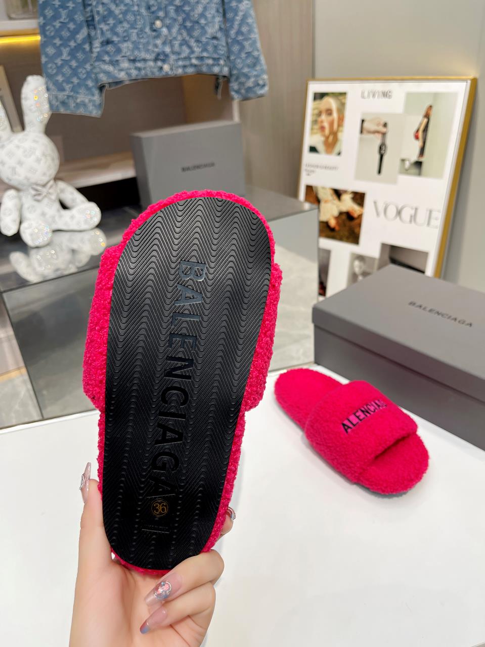 Women B*alenciaga Top Sandals