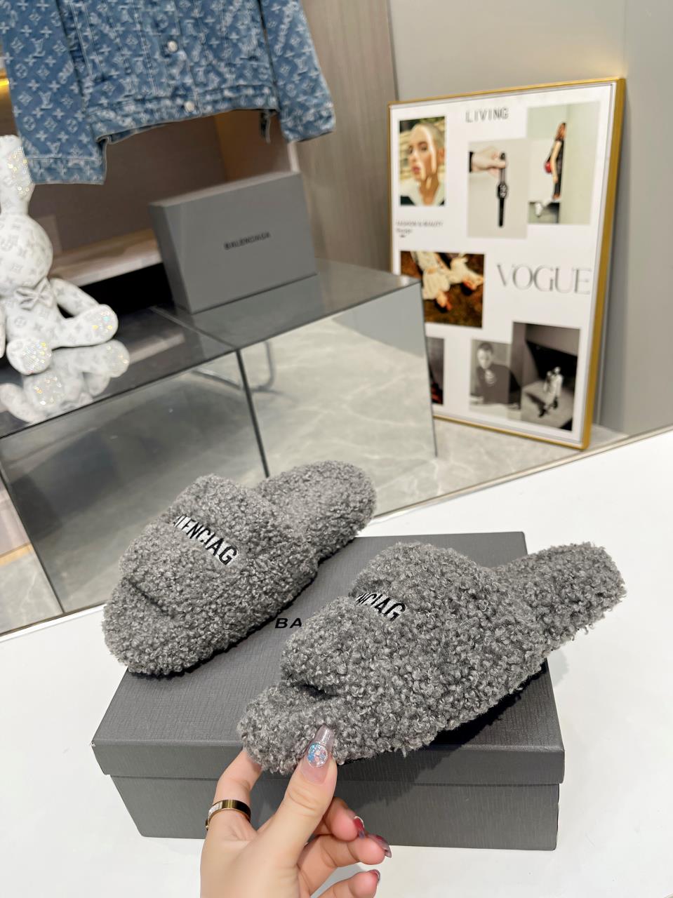 Women B*alenciaga Top Sandals