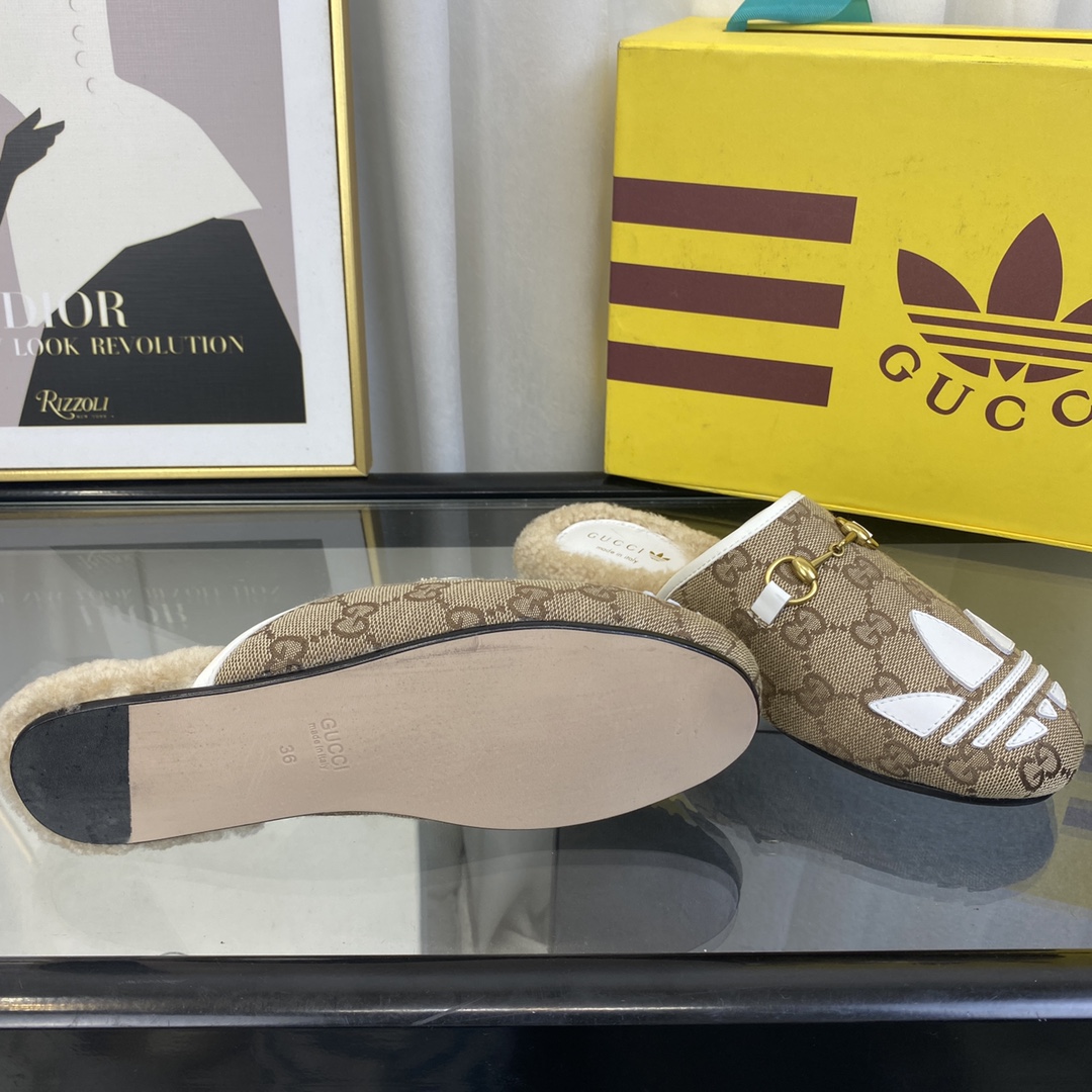 Women G*ucci A*didas Slippers Maikesneakers