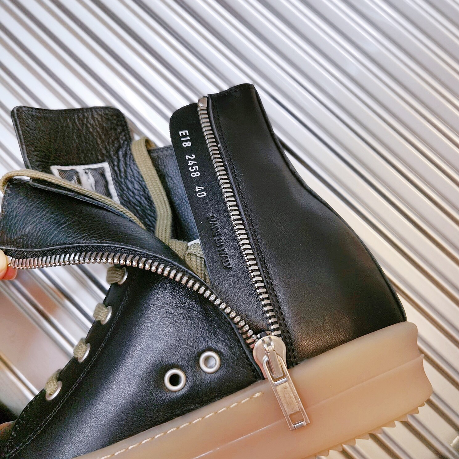 Men Women R*ick O*wens Top Sneaker