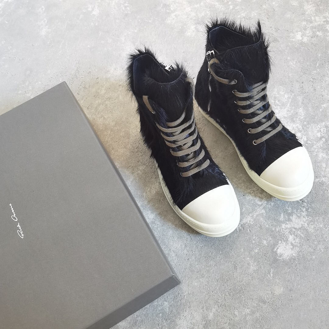 Men Women R*ick O*wens Top Sneaker