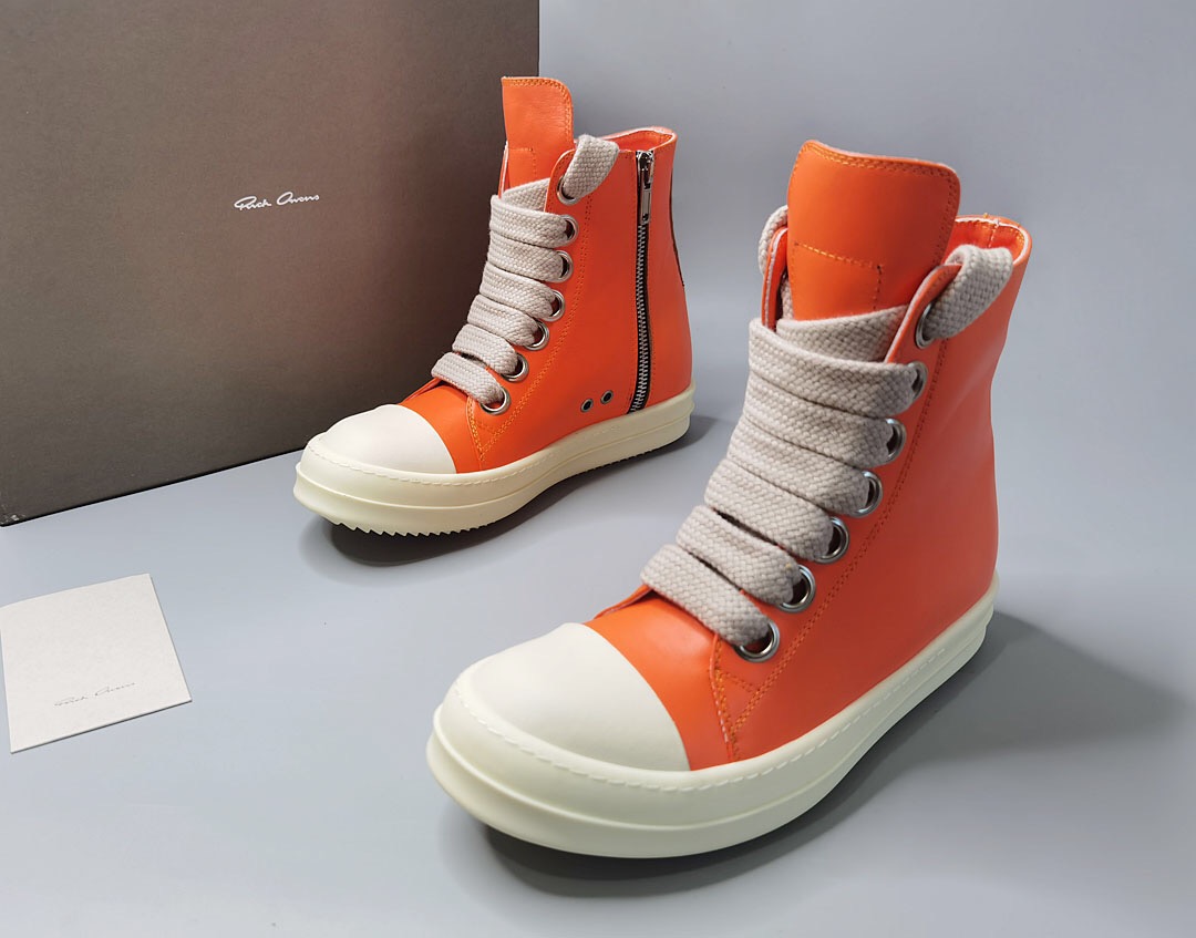 Men Women R*ick O*wens Top Sneaker