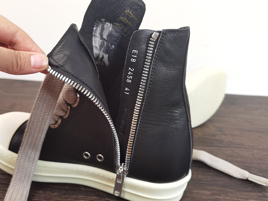 Men Women R*ick O*wens Top Sneaker