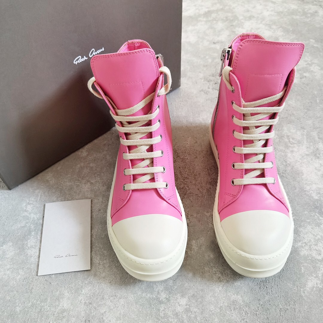 Men Women R*ick O*wens Top Sneaker