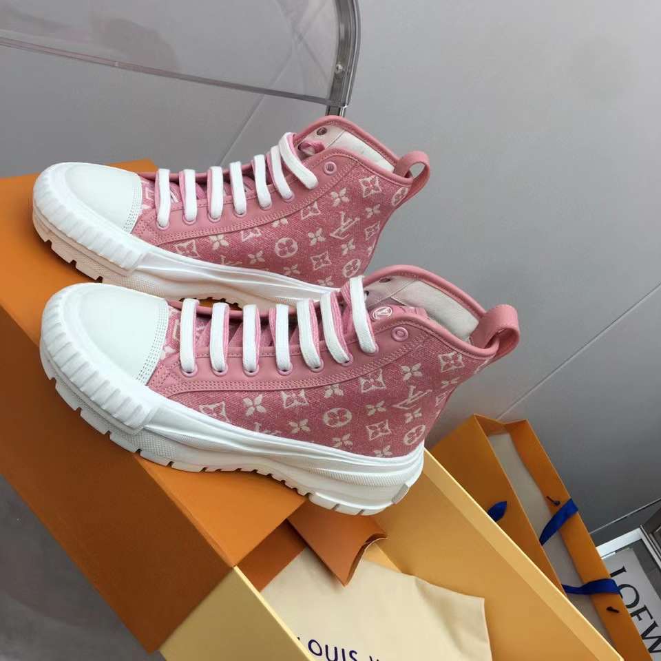 Women L*ouis V*uitton Top Sneaker Maikesneakers