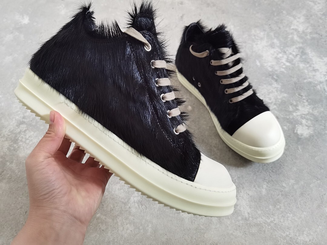 Men Women R*ick O*wens Top Sneaker