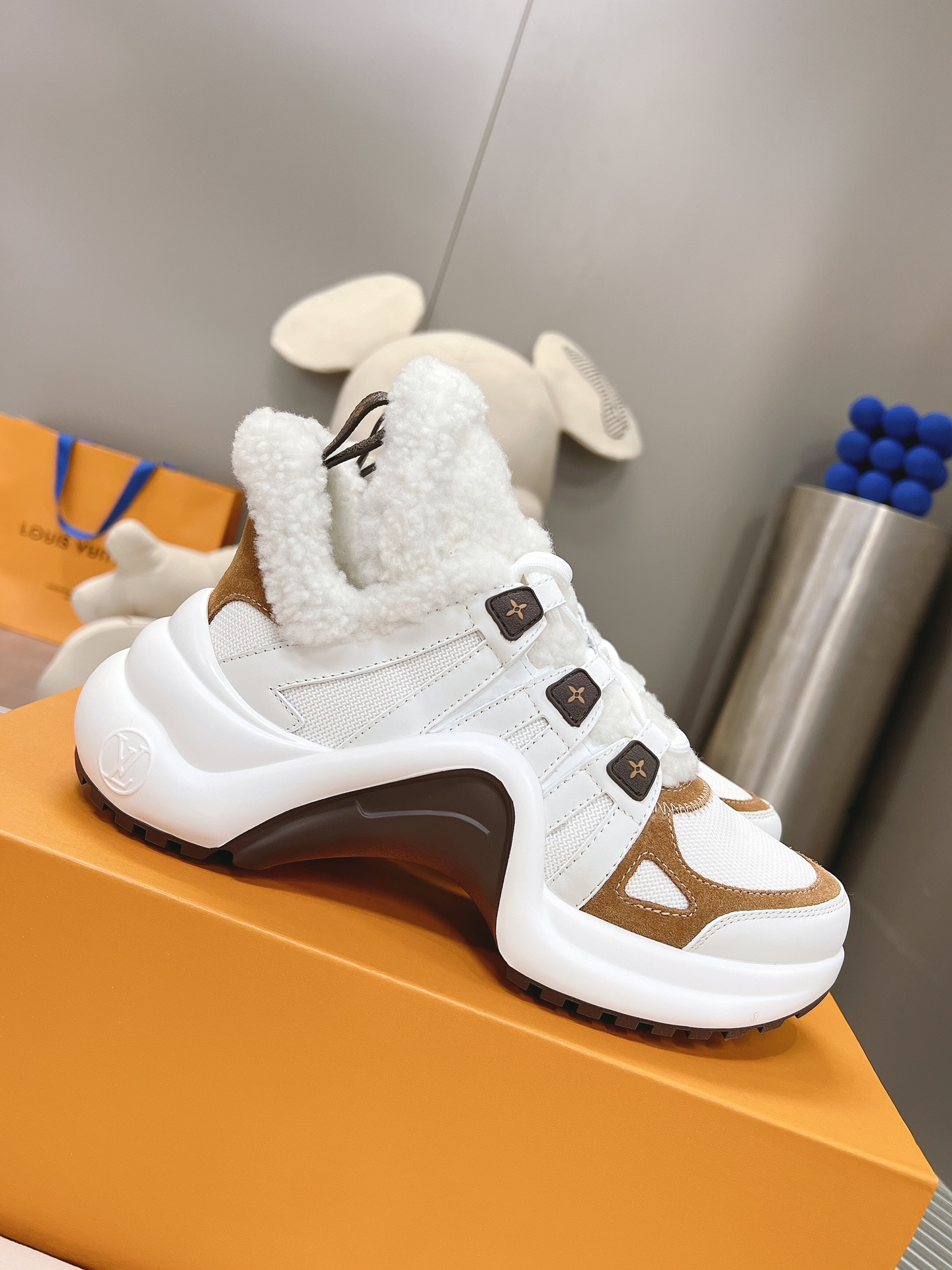 Women L*ouis V*uitton Top Sneaker Maikesneakers