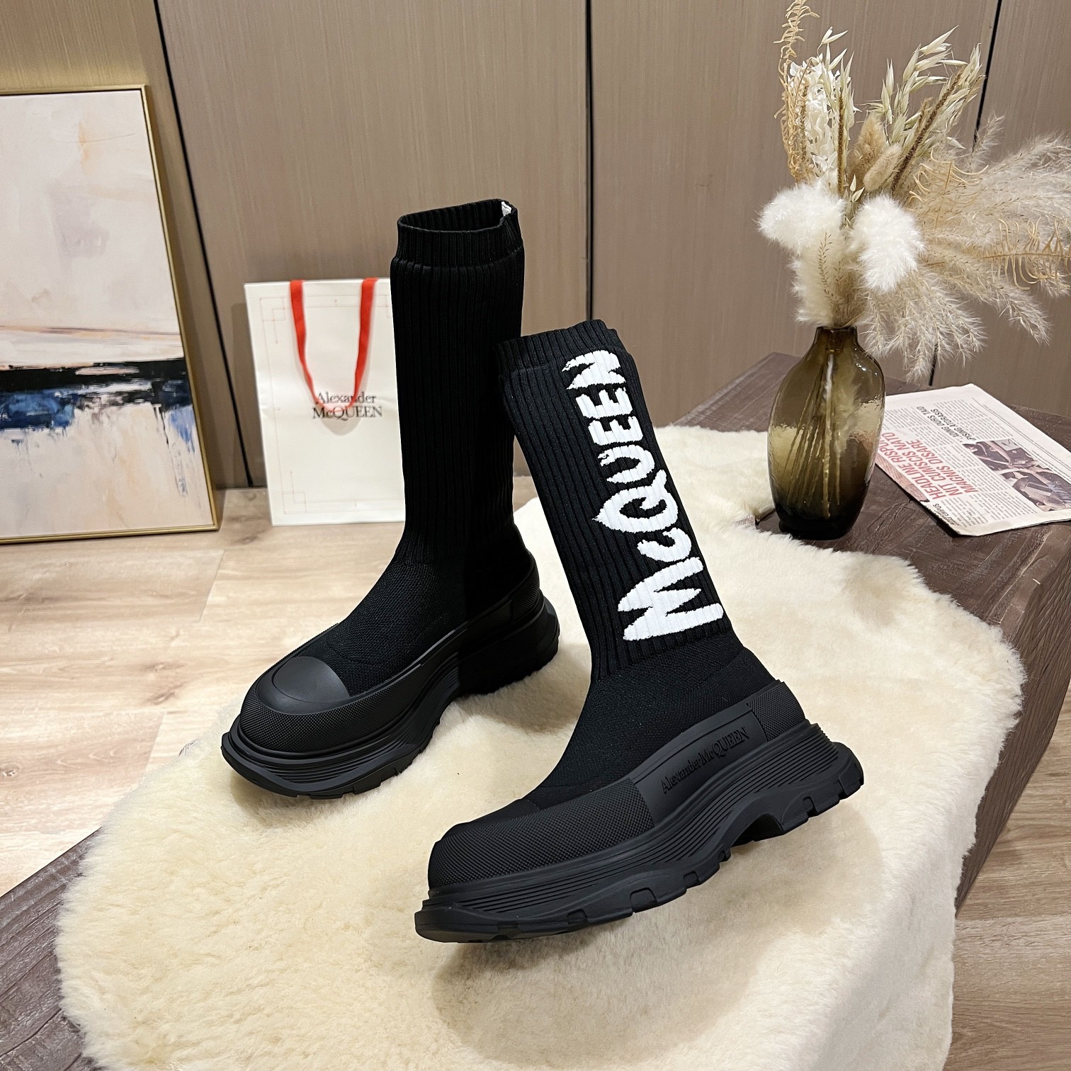 A*exander M*queen boots