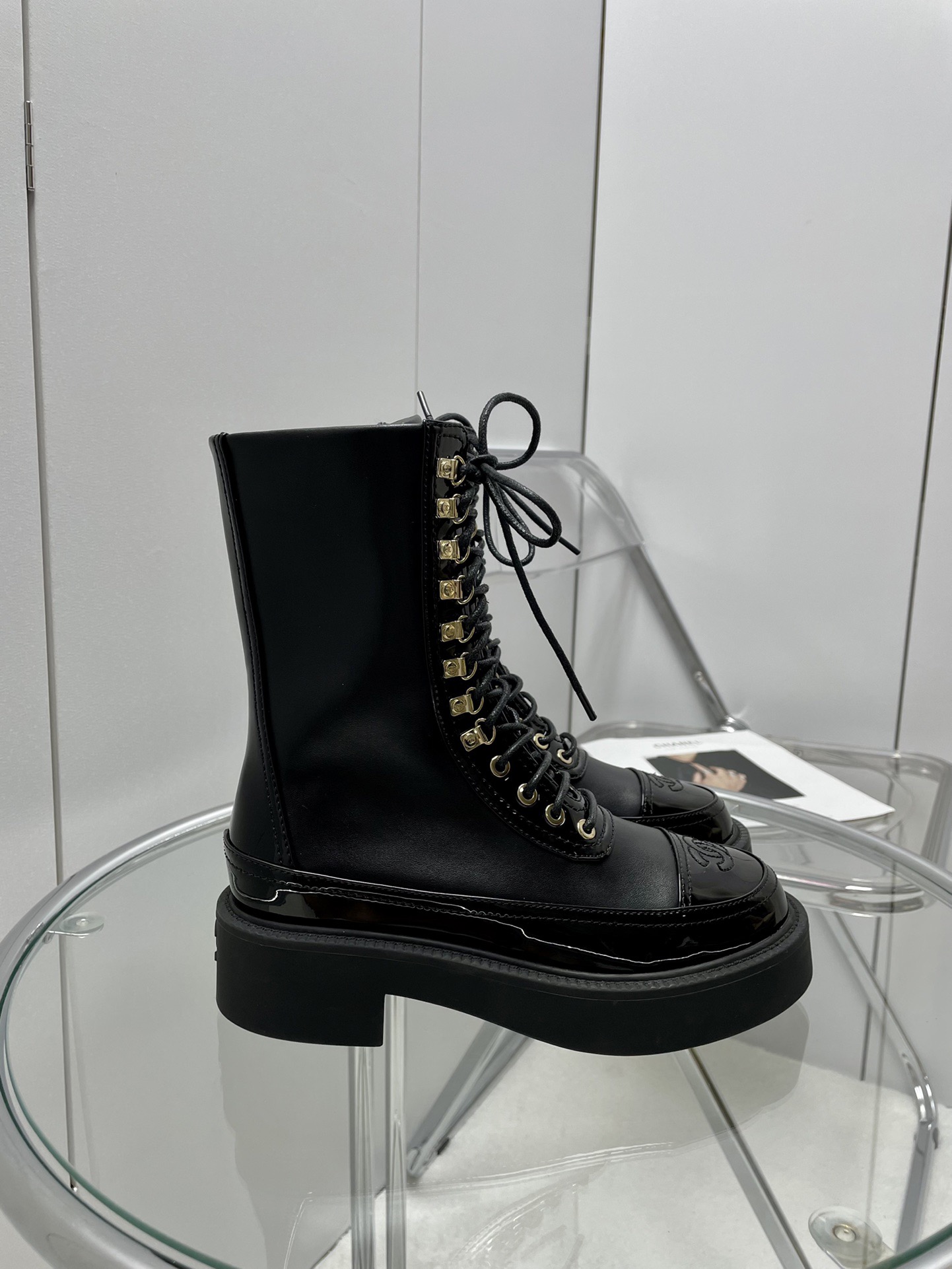 Women C*hanel Top Boots Maikesneakers