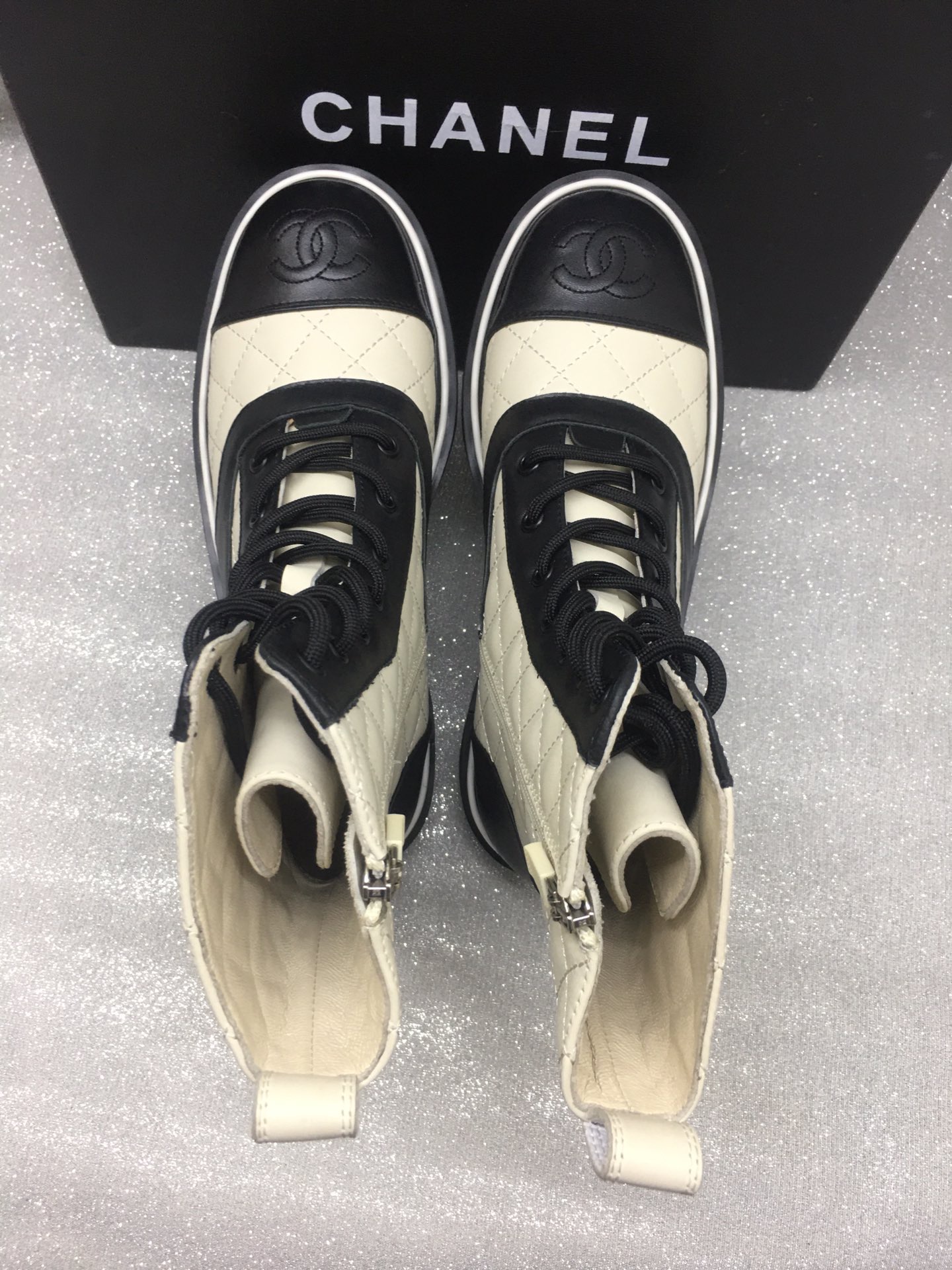 Women C*hanel Top Boots Maikesneakers