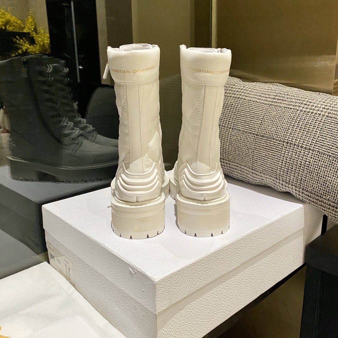 Women D*ior Top Boots Maikesneakers