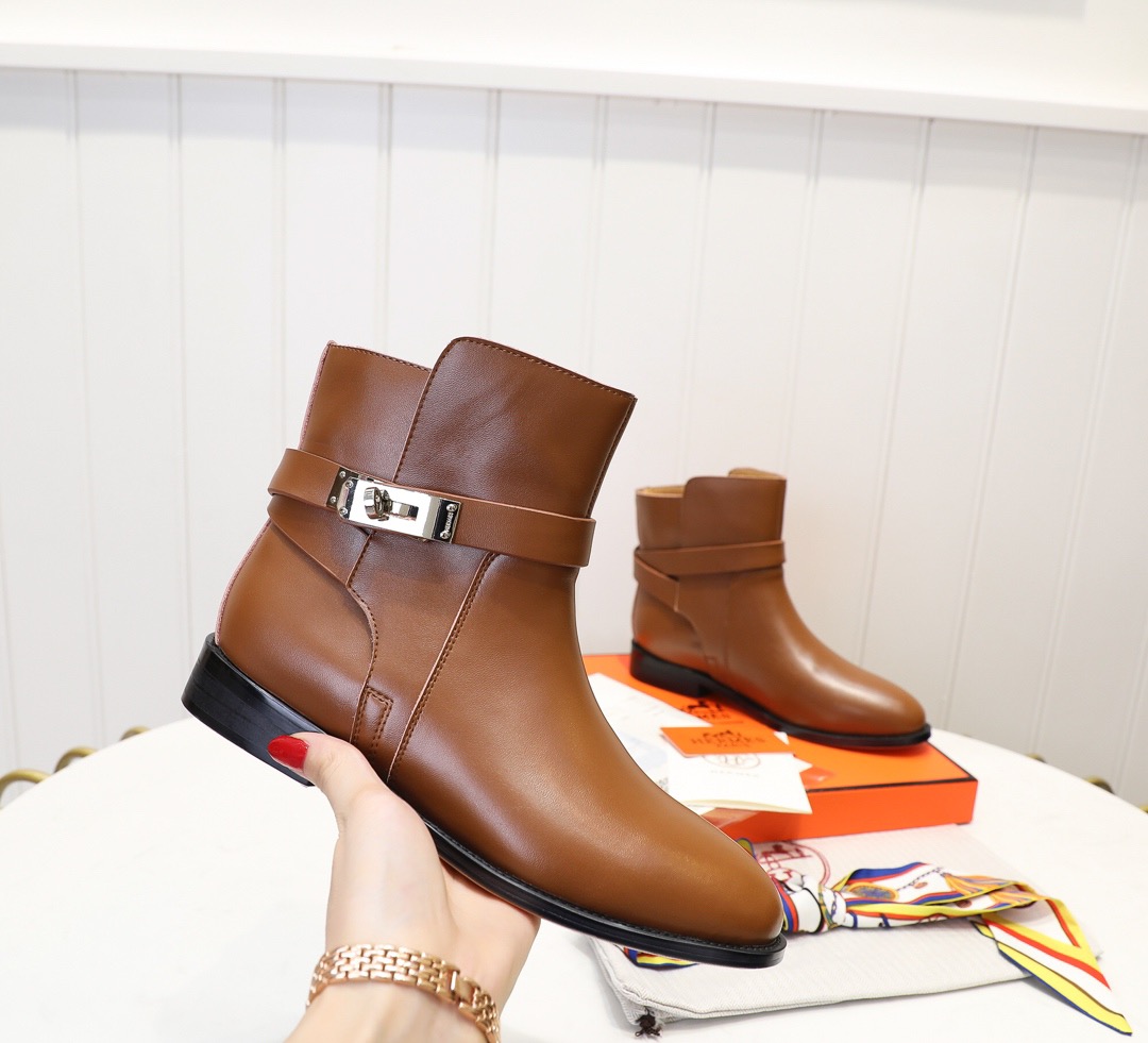 Women H*ermes Top Boots Maikesneakers