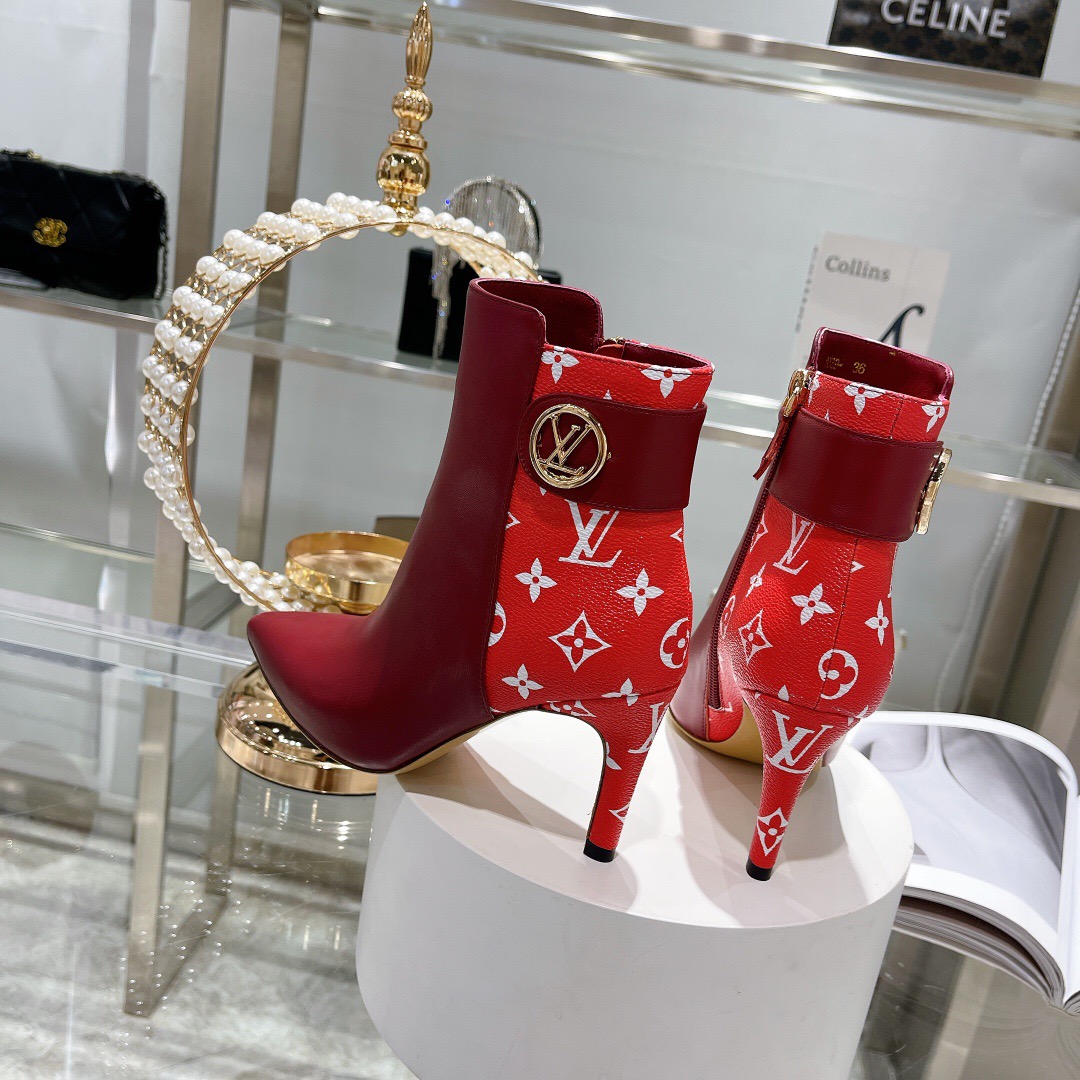 Women L*ouis V*uitton Top Boots Maikesneakers