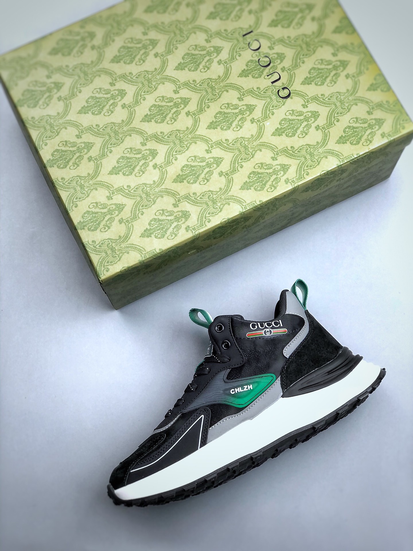 Men G*ucci Top Sneaker