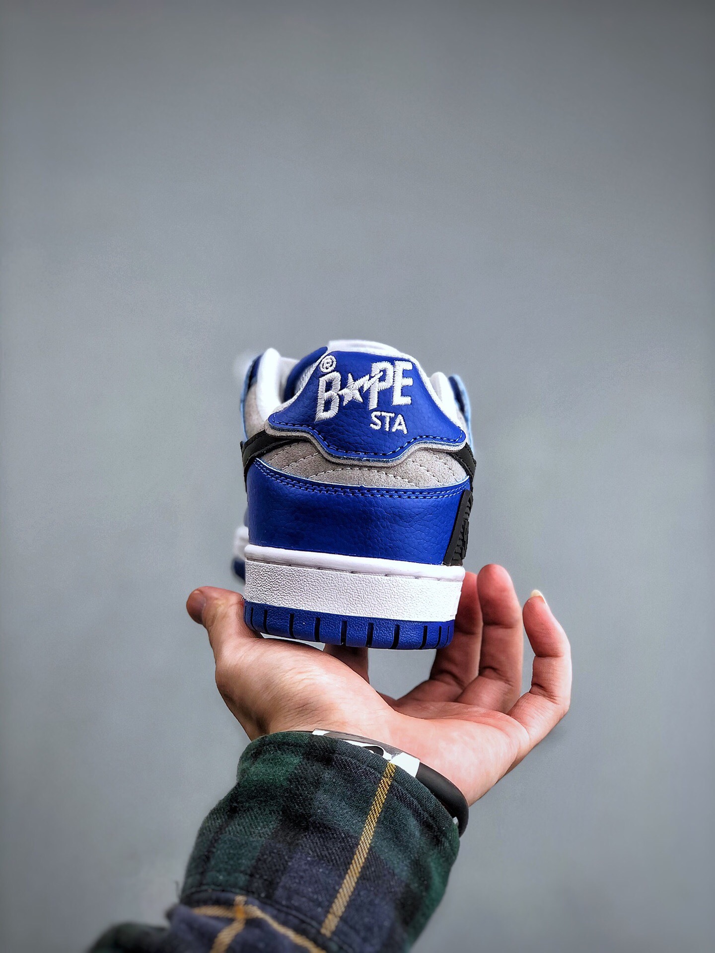 Men Women B*ape sta suede low Top Sneaker