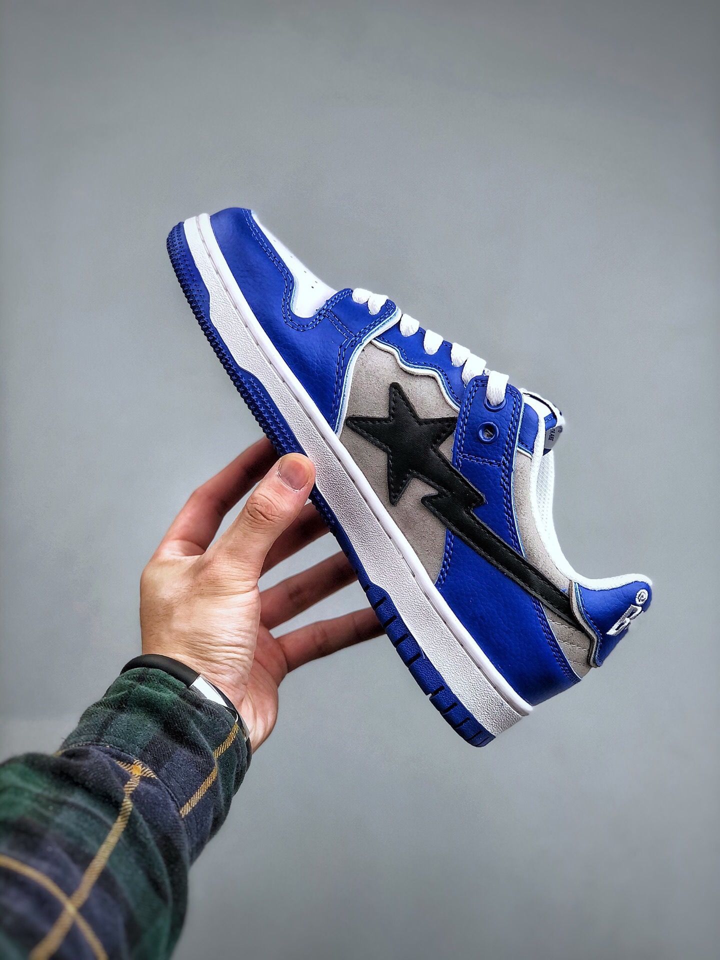 Men Women B*ape sta suede low Top Sneaker