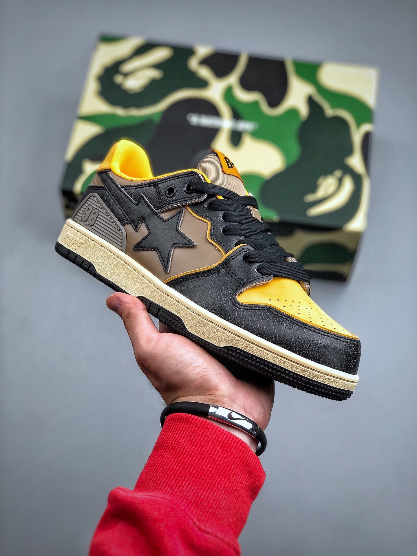 Men Women B*ape sta to low Top Sneaker