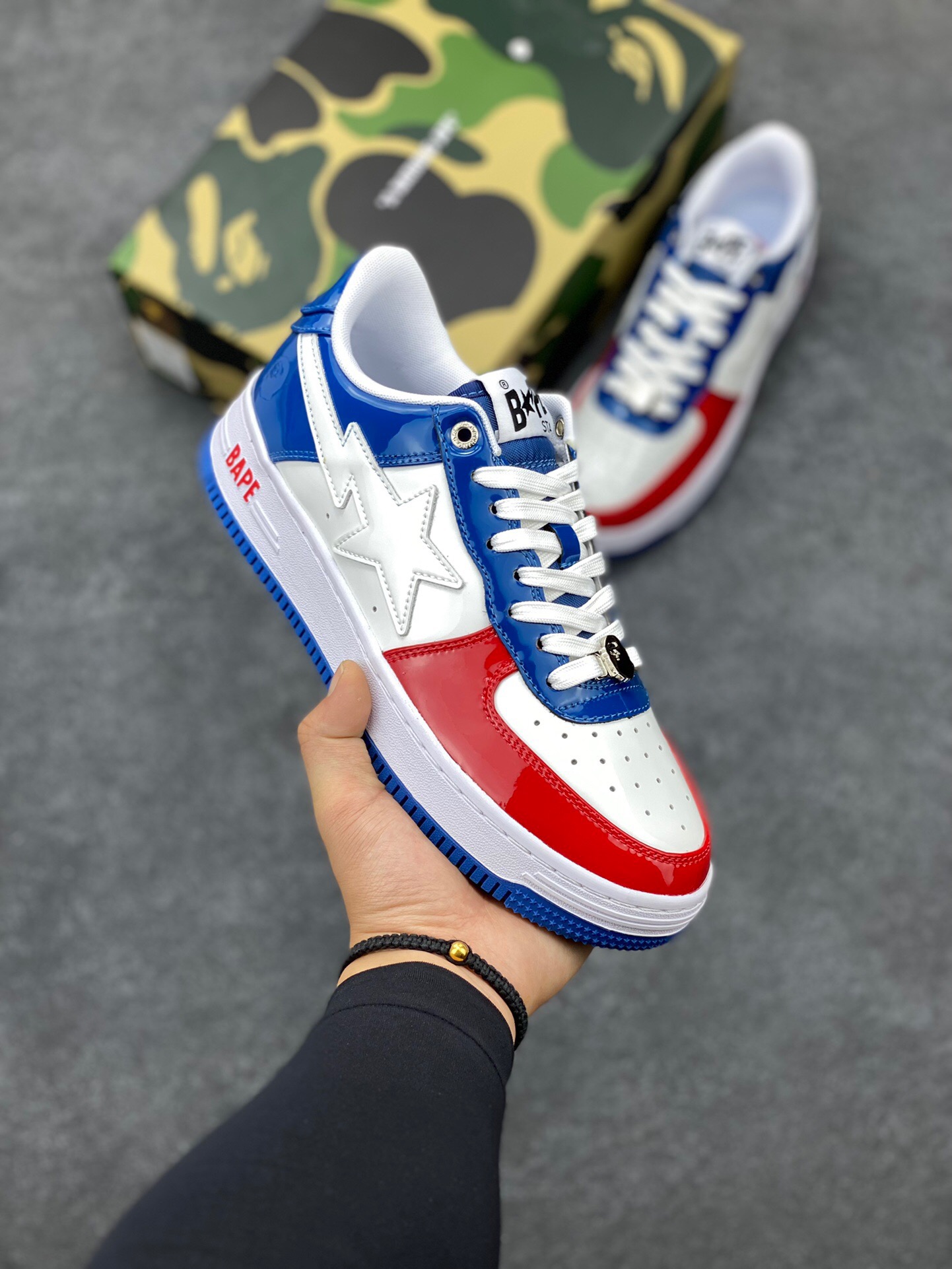 Men Women B*ape sta to low Top Sneaker