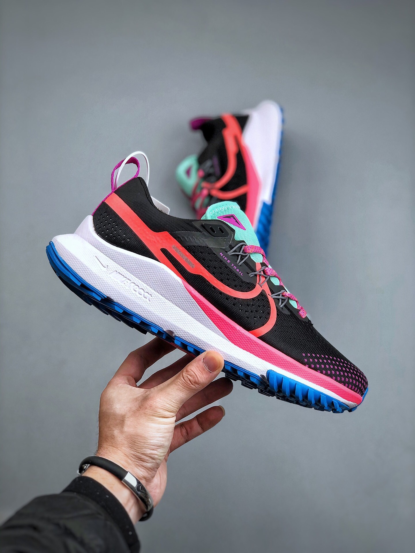Men Nike react pegasus trail 4