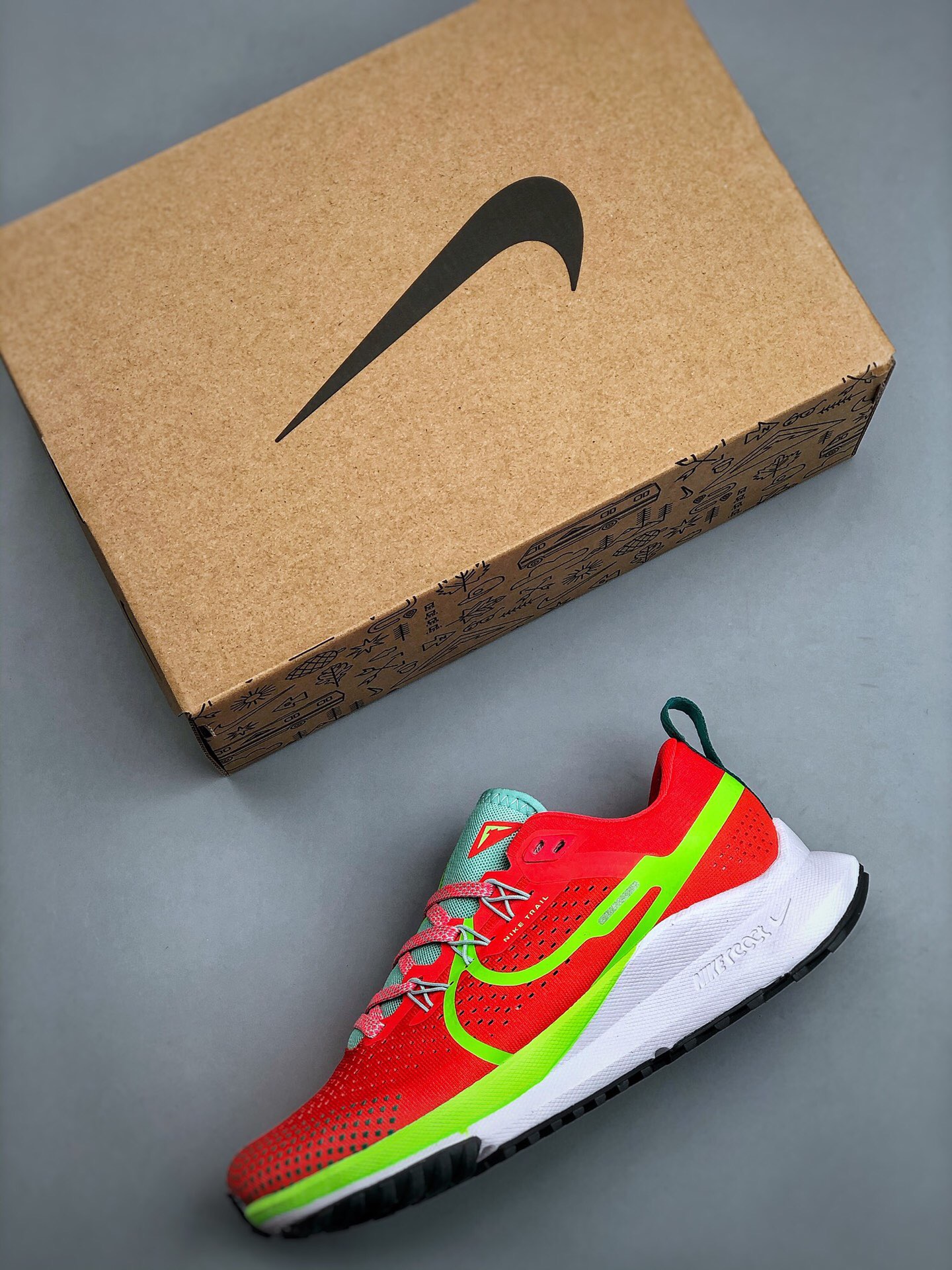 Men Nike react pegasus trail 4