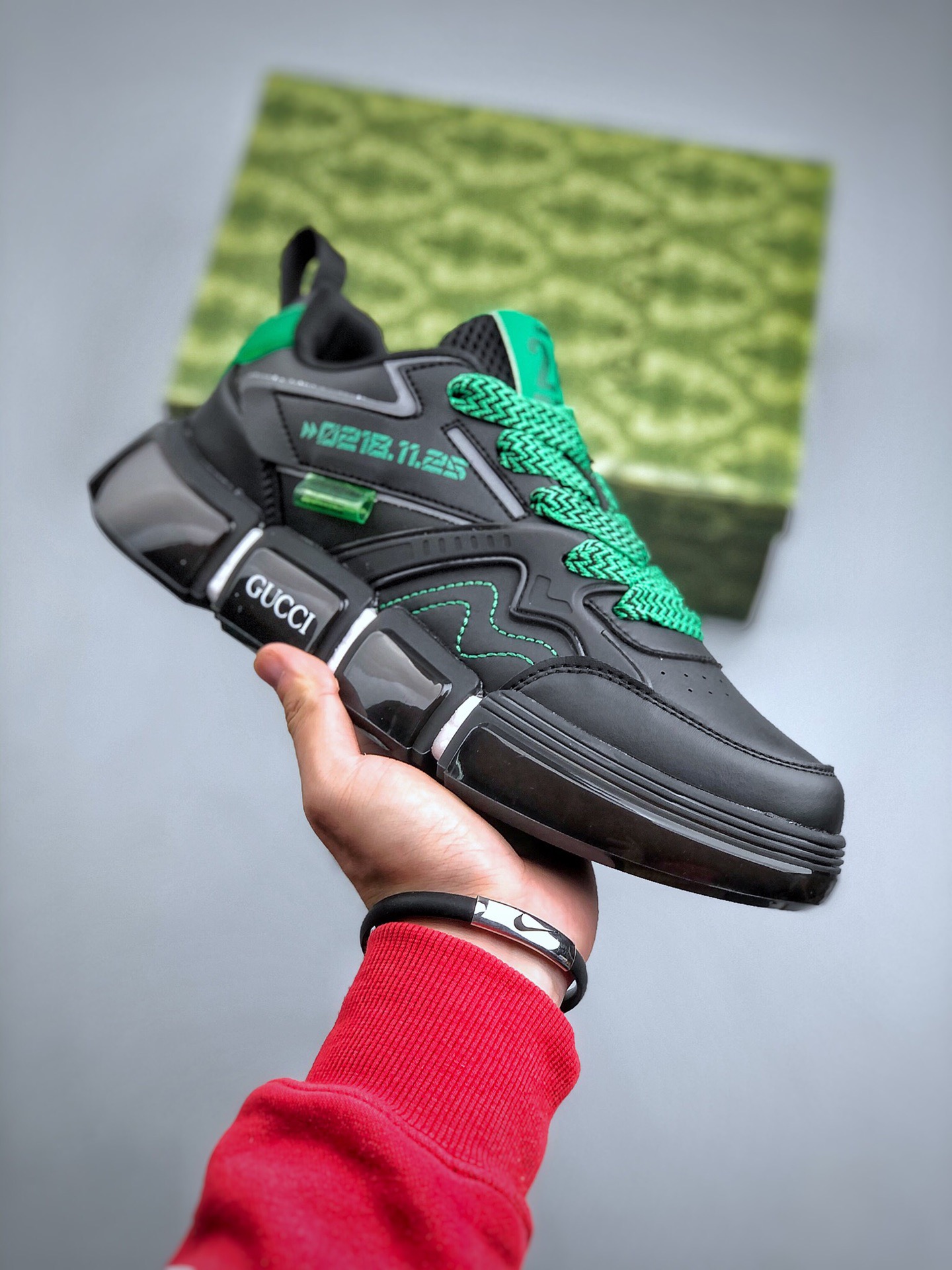 Men G*ucci Top Sneaker