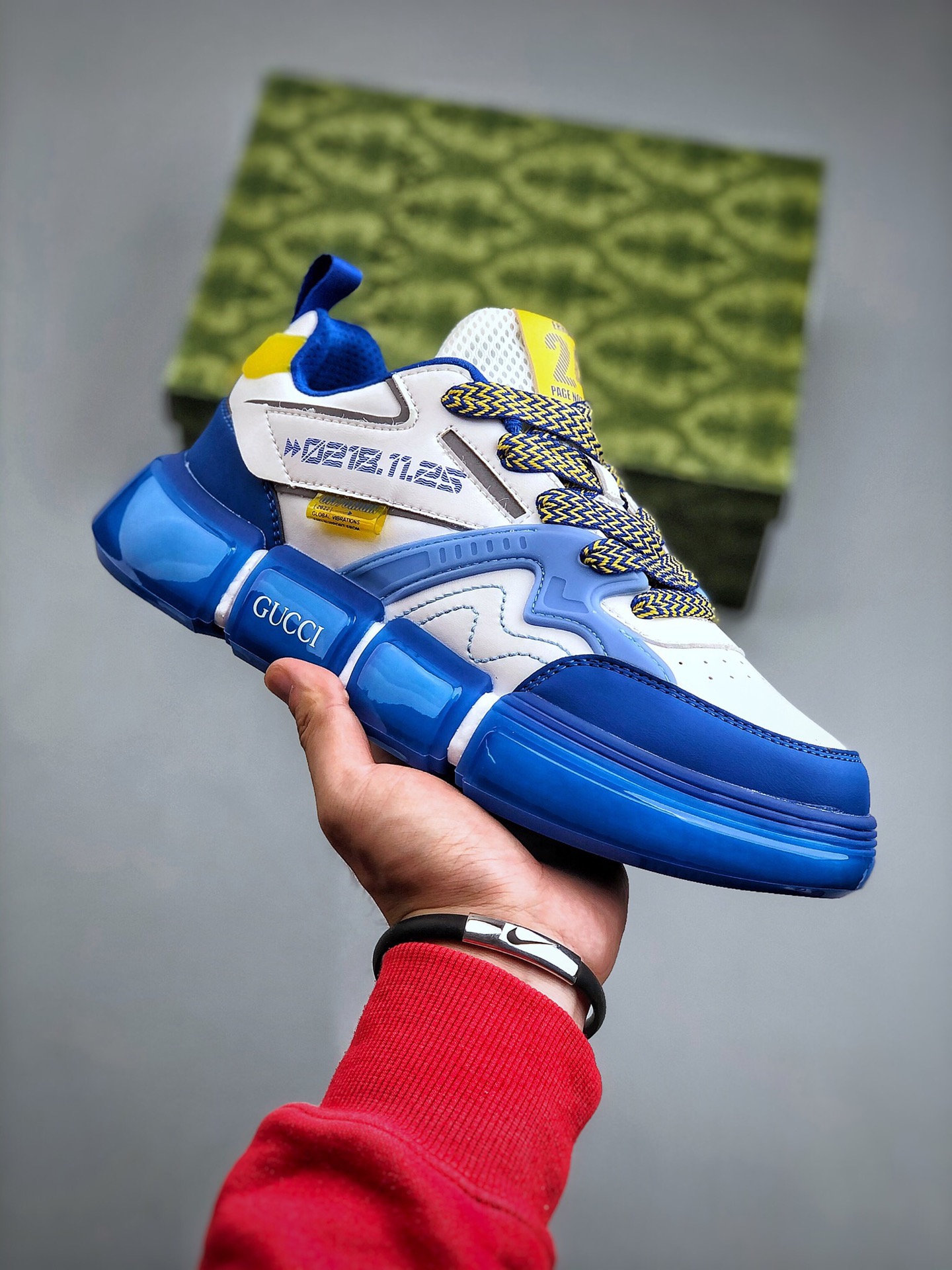 Men G*ucci Top Sneaker