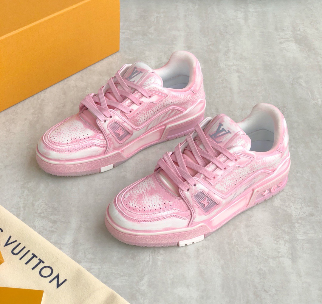 Women L*ouis V*uitton Top Sneaker Maikesneakers