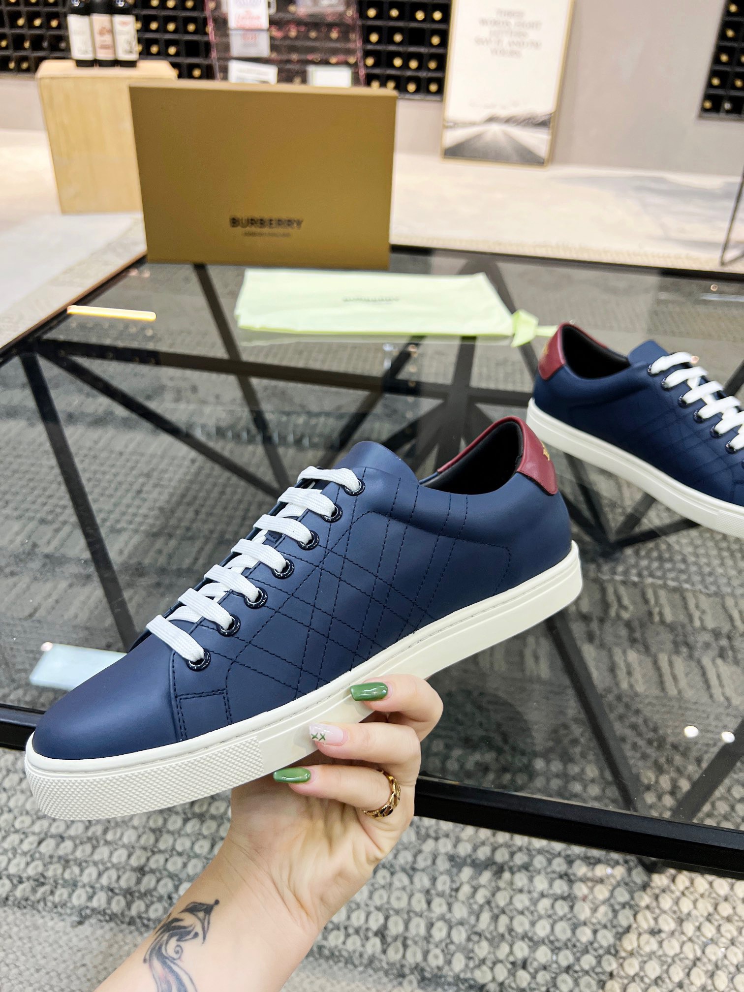Men B*rberry Sneaker （）