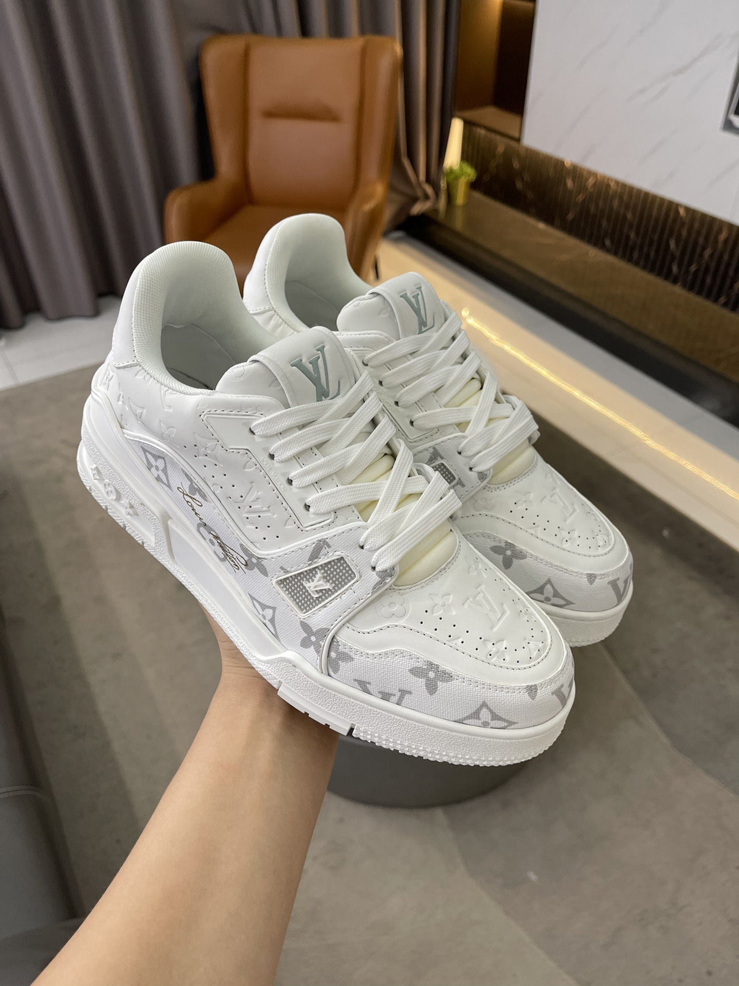 Men Women L*ouis V*uitton Top Sneaker Maikesneakers