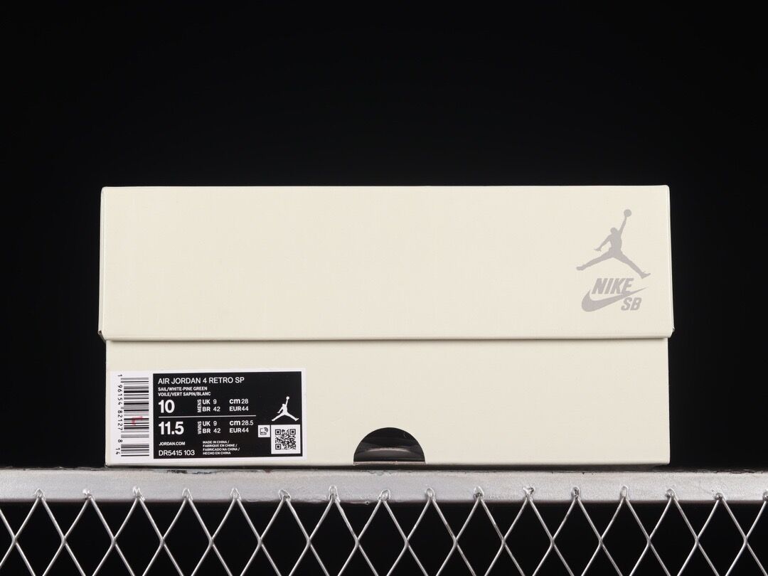 Nike Air Jordan 4 aj4 Pine Green