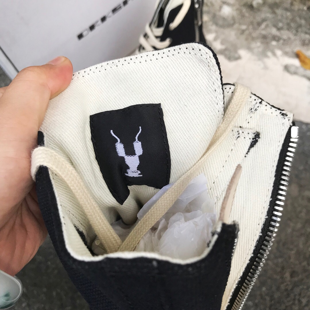 Men Women R*ick O*wens Top Sneaker