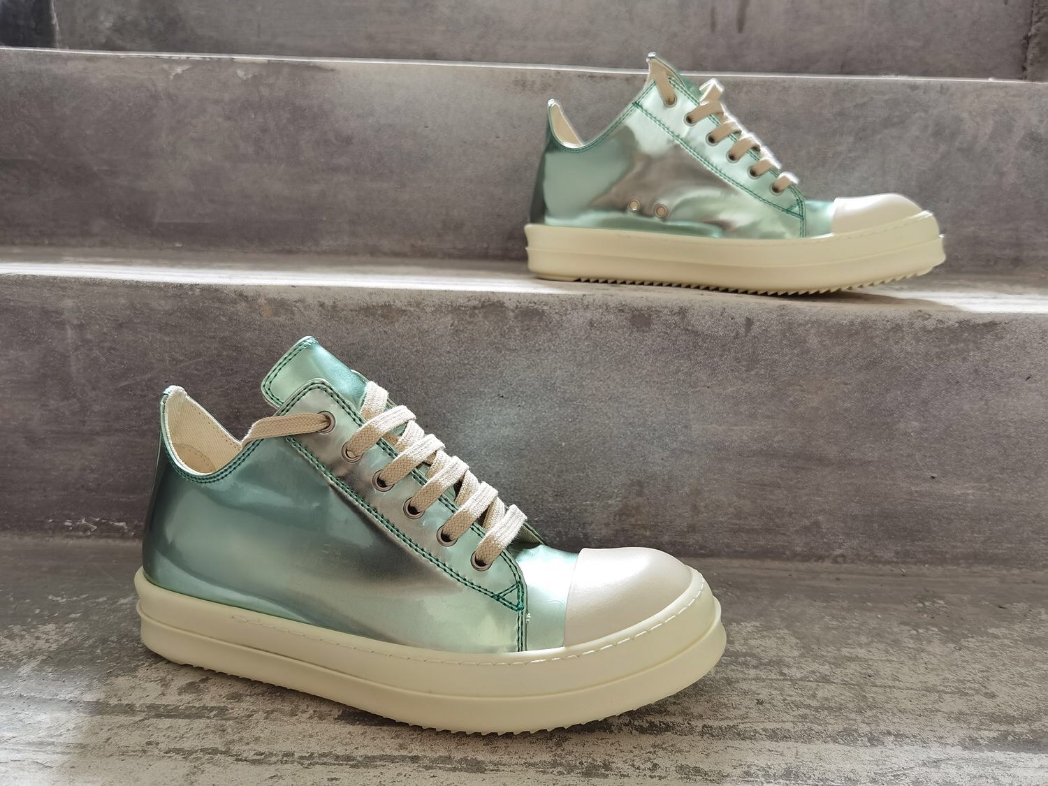 Men Women R*ick O*wens Top Sneaker