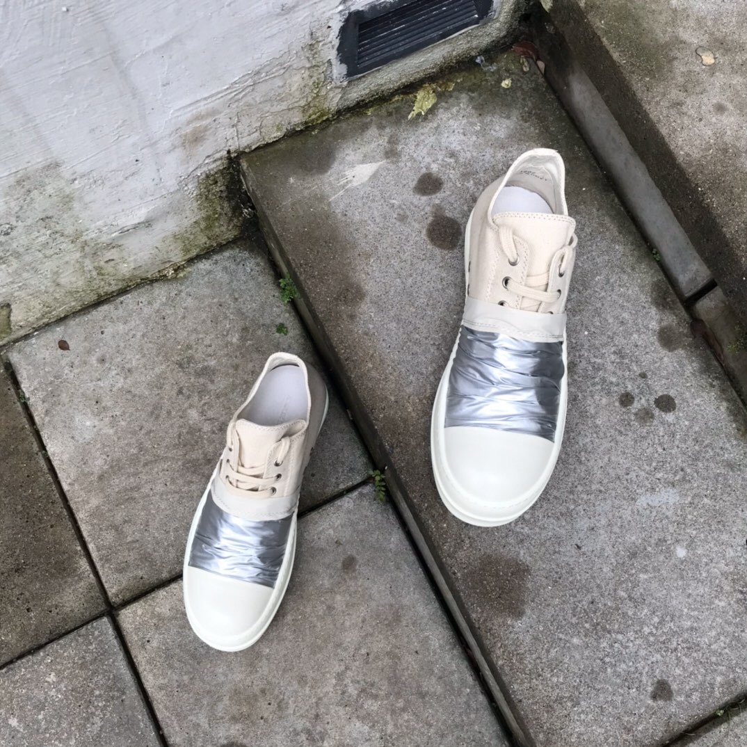 Men Women R*ick O*wens Top Sneaker