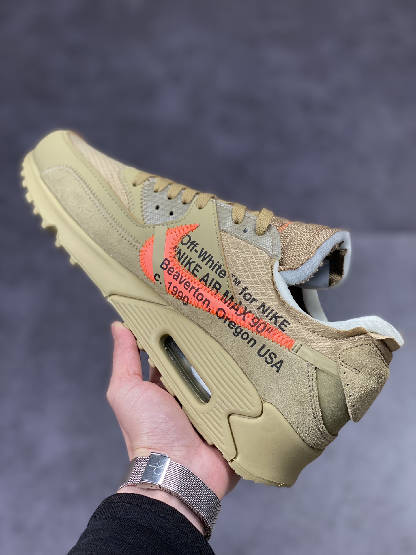 off-w*hite +Nike Air max90 ）