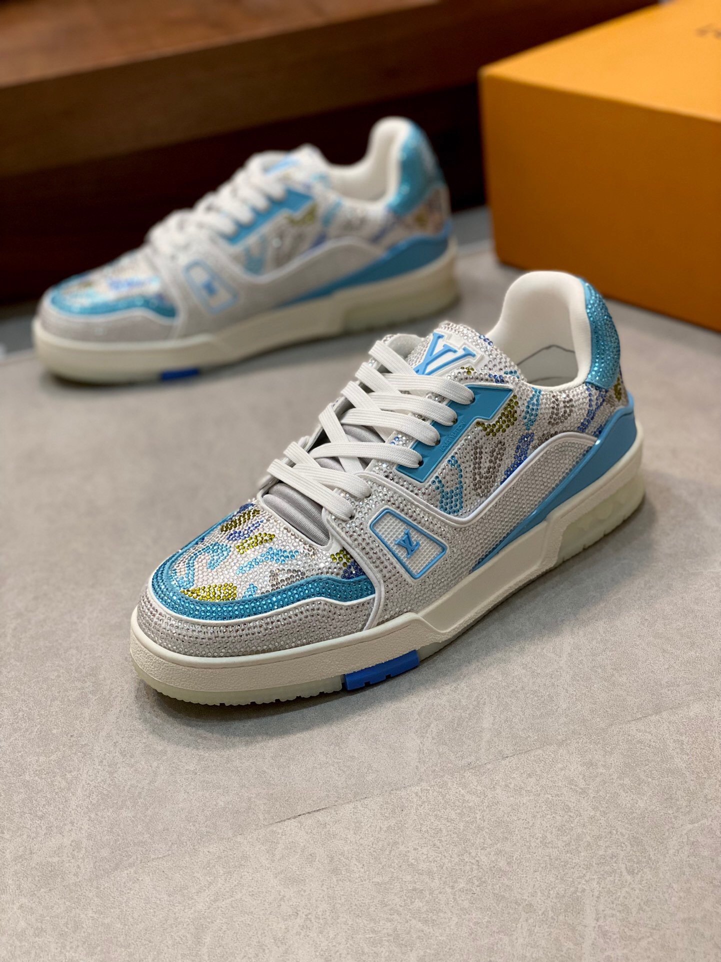 Men L*ouis V*uitton Top Sneaker Maikesneakers