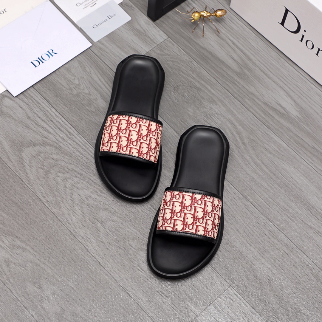 Men D*ior Top Quality slippers
