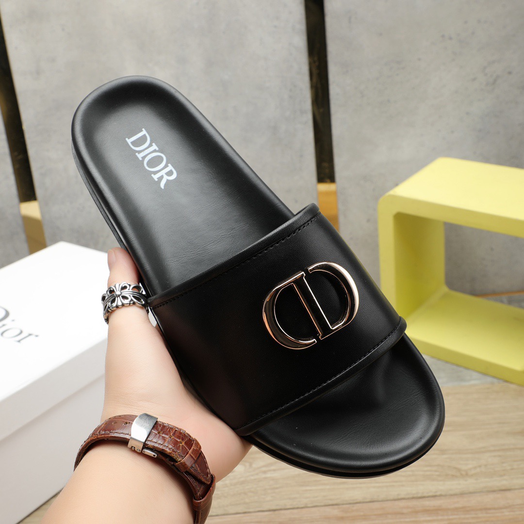 Men D*ior Top Quality slippers