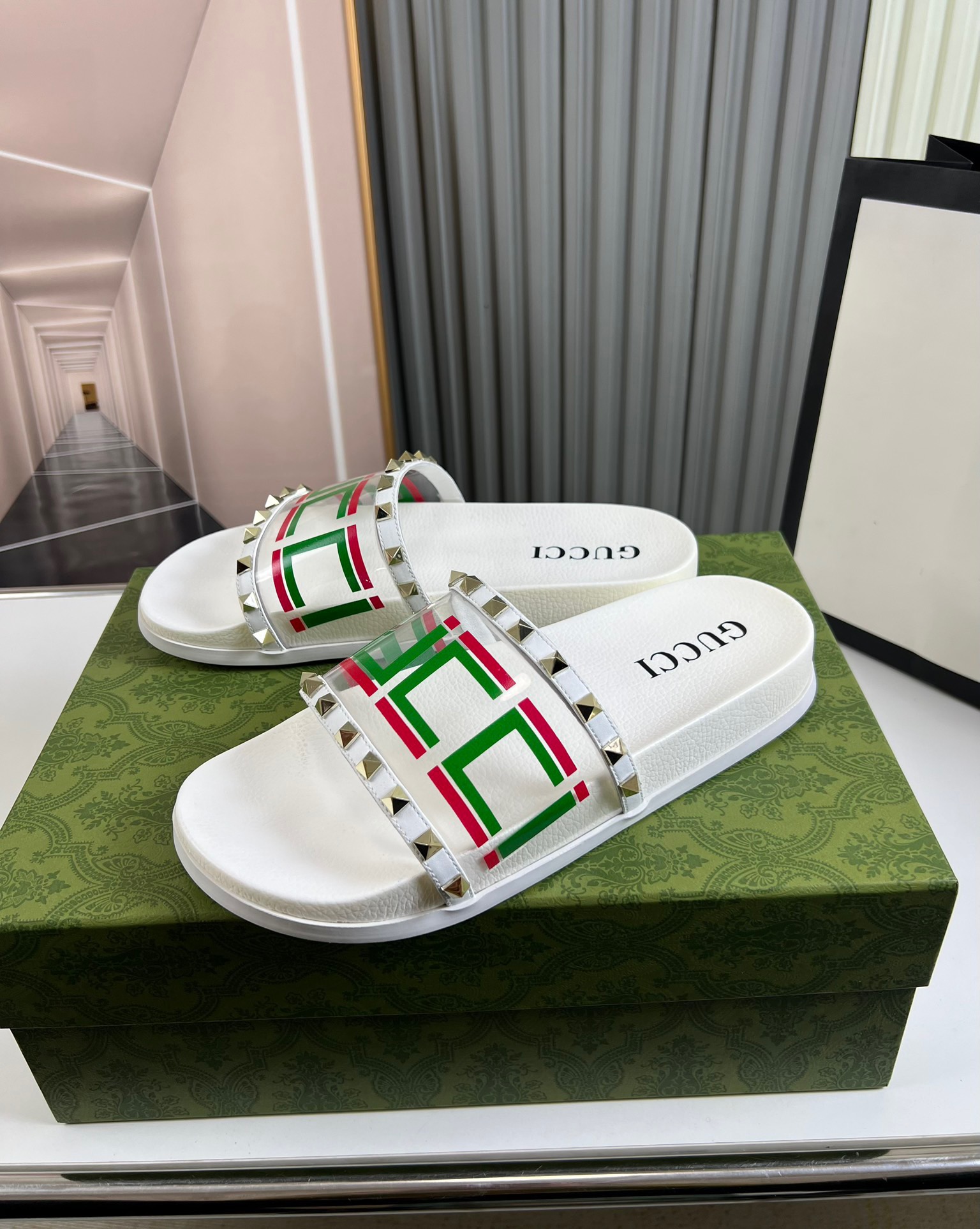 Men G*ucci Top Slippers Maikesneakers